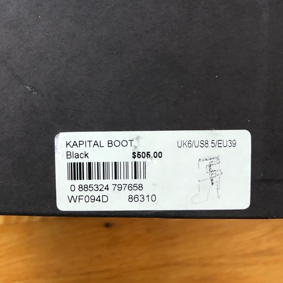 ALLSAINTS KAPITAL STILETTO BOOTIE - Picture 8 of 8